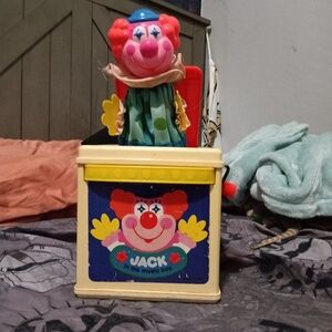 Jack in the Box Clown Toy